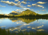 Banff NP - Vermillion Lake & Clouds