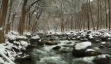 Oak Creek Snowy Rapids (23x40)