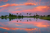 Ahwatukee Pond Reflection 22x33