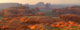 Monument Valley - Hunts Mesa Last Light 23x62