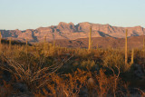 Beautiful scenery in the fading light while Aleta paints