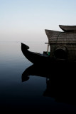 Houseboat at dawn