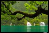 Waterfalls in Jiuzhaigou Valley