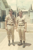 taken during the starch stortage of 1969 George and Joe