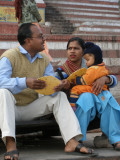 Family, Dasaswamedh Ghat