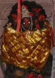 Kali statue inside shrine