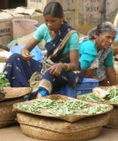 Women selling veg, Sanjay Bazaar
