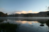 Leffords Pond at sunrise.