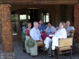 family lunch at the Serengeti Serena