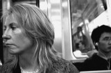 Woman on a Train