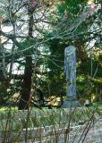 Bruton Parish Church Yard with Statue (g)