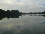 lake in middle