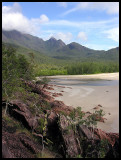 Looking north at Little Ramsay Bay