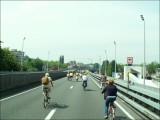 Sur le viaduc Herman-Debroux, la vue est superbe ! (4)