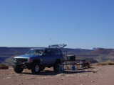 Nice camp spot above Gooseneck ,with Monument valley in back ground !!!!