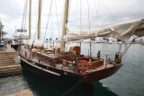 Spirit of Bermuda moored at Dockyard, Sandys parish, Bermuda
