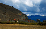 Construction at Destruction Bay