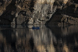 Bruce Boating on Nyalo Tso