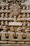Sanchi. Buddha represented as Bodhi Tree