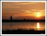 Broads sunset!