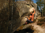 Fontainebleau - Rocher Fin - <i>La Micholeg</i> (F5C)
