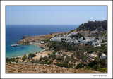 View over Lindos