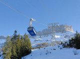The Gondola from Col du Pillon to Cabane