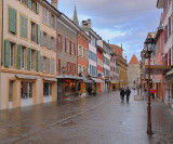 View East on Rue du Milieu