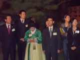 Mayor of Soengbuk-gu, his wife and staff