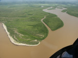 Helicopter flight - Daintree river