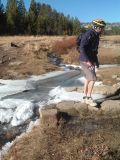 Icy crossing