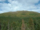 The view from East Creek Cabin