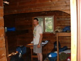 Inside the cabin