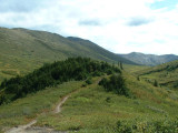 Looking south