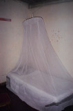 My bed w mosquito netting