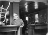 My Grandfather in his bar