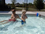 daddy cools off too