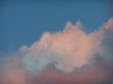 soft colored clouds