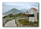 Santa Tecla mountain and Moledo beach