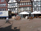   Rinteln,  , town square