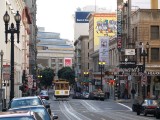 Powell Street con el cable car