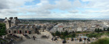 Edinburgh. New Town viewed from the castle