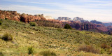 West Side of Monoliths at Zion National Park (About 15 miles away)