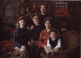 Daughter Renee & Brian W/ L-R Zach, Jake & Cole