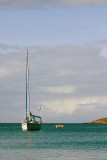 Sail boat in Paradise, Culebras