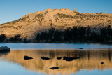 Fletcher Lake and unnamed Peak