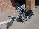 bike at the boat yard