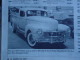 1947 Hudson pickup<br>Old Cars Weekly News