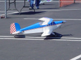 flying model airplane