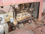 V-8 flathead motor